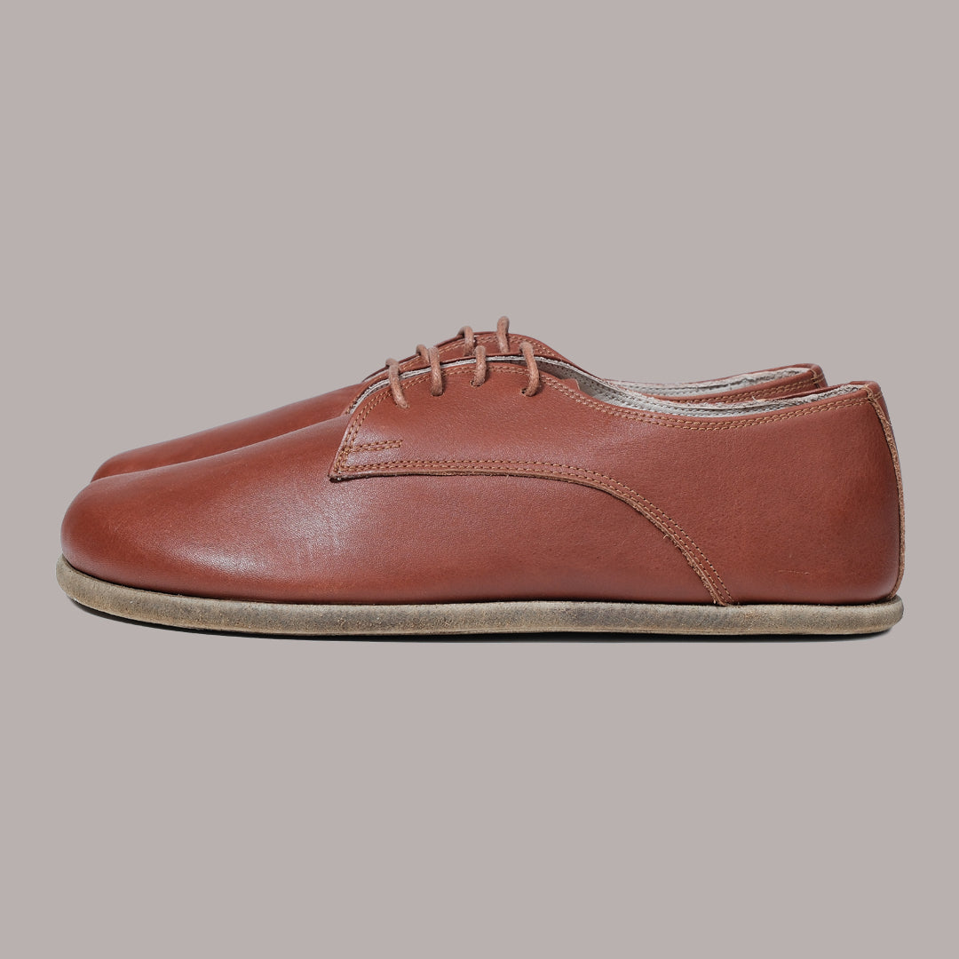 Women Oxford Nappa Smooth Brown