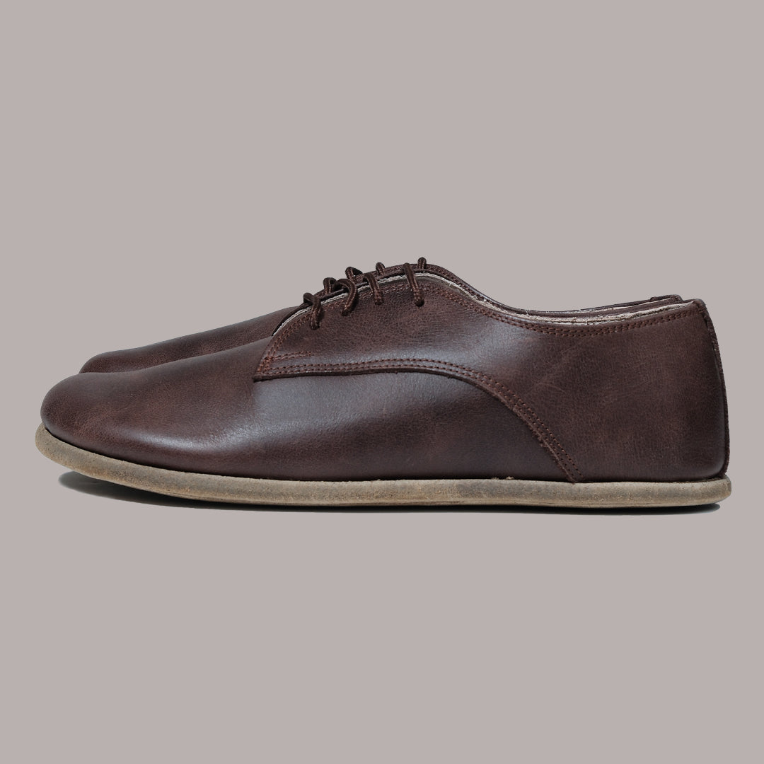 Women Oxford Crazy Brown