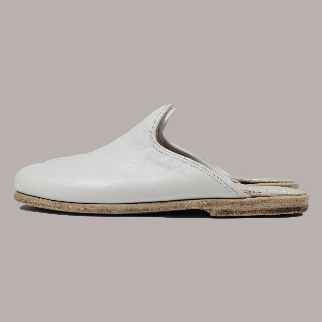 Women Slippers Nappa Smooth Cream