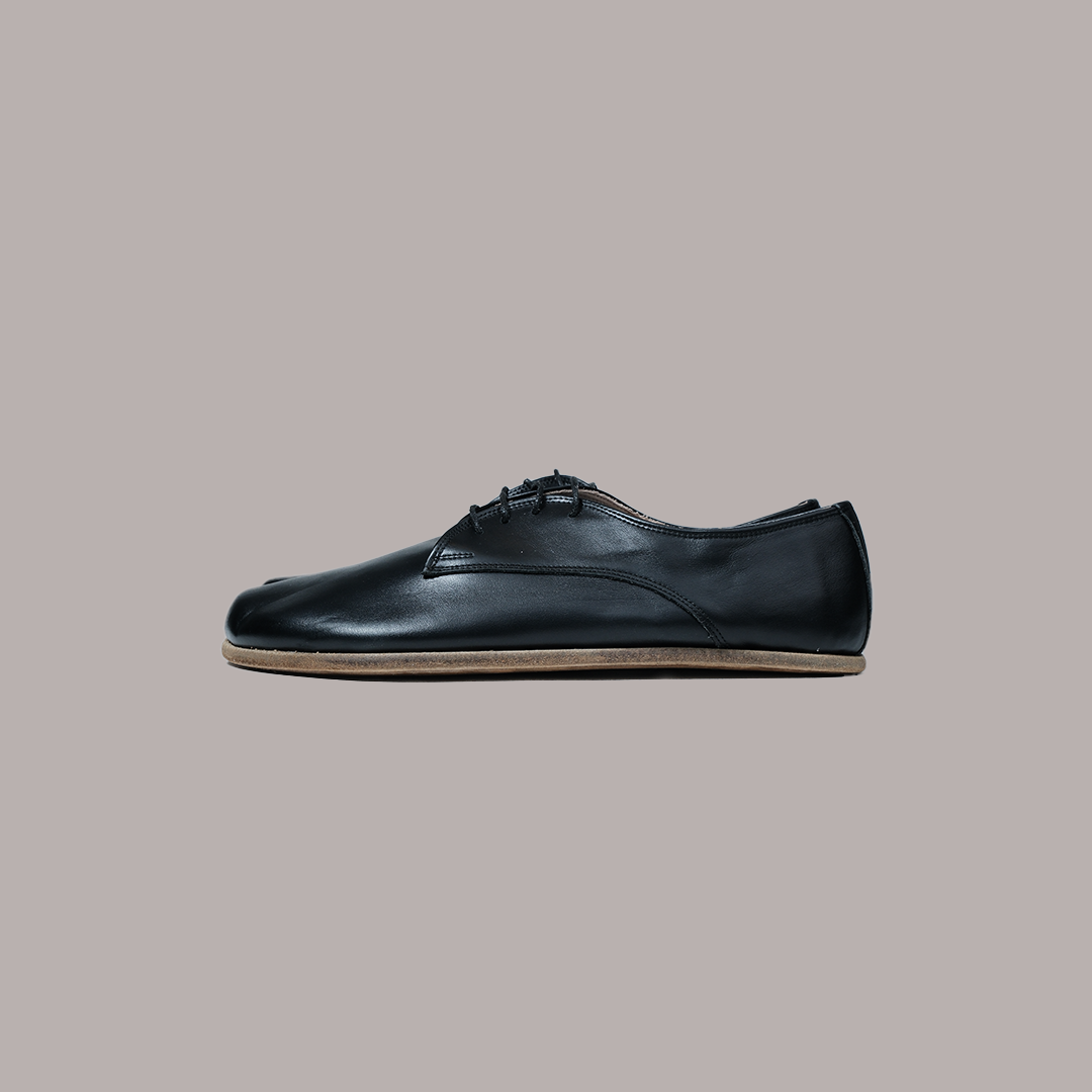 Men Oxford Nappa Smooth Black