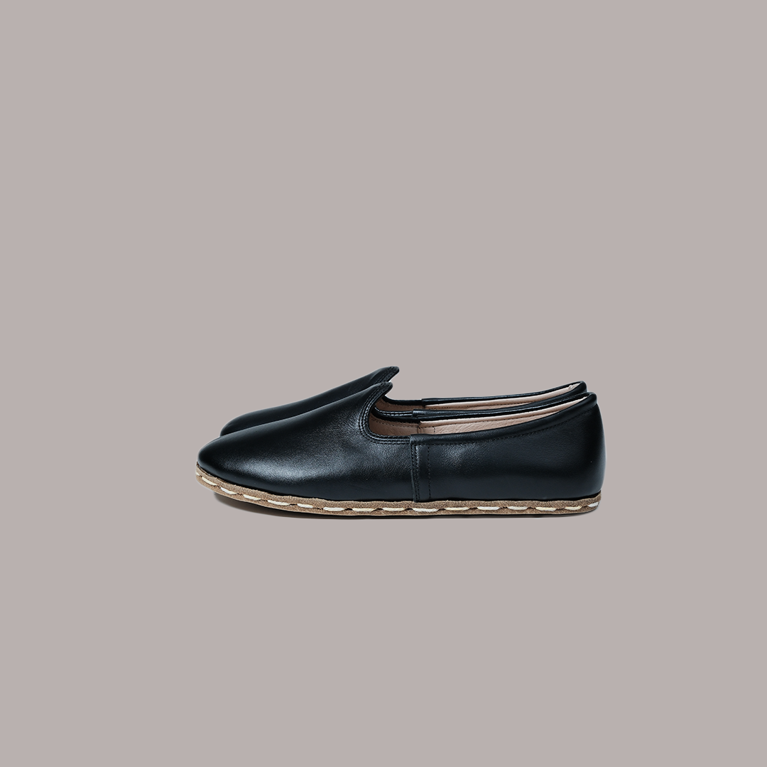 Women Slip-ons Nappa Smooth Black