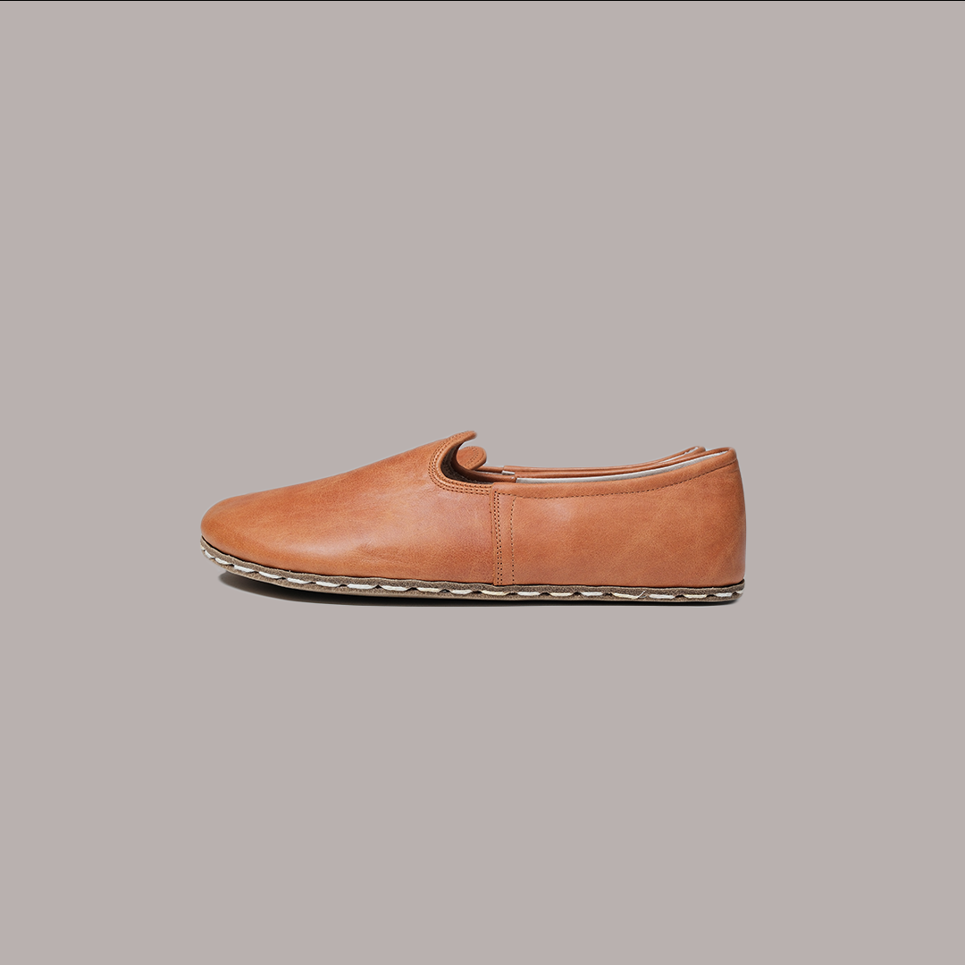 Men Wide Toe Slip-ons Crazy Camel