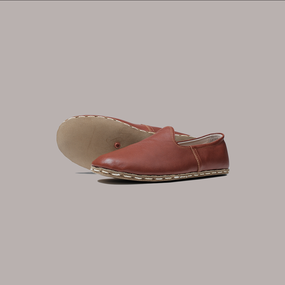 Men Slip-ons	Nappa Smooth Brown