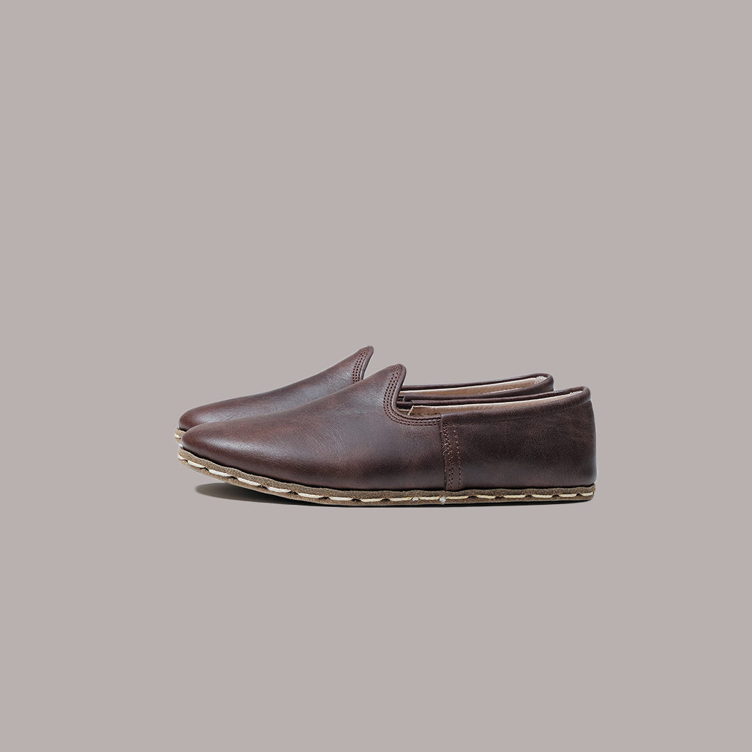 Women Slip-ons Crazy Brown