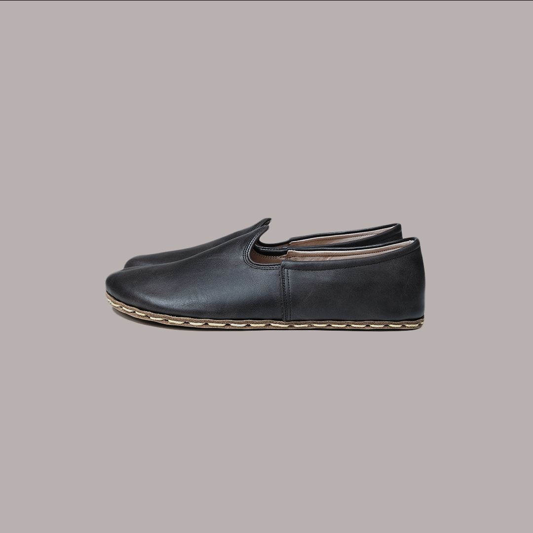 Men Wide Toe Slip-ons Crazy Asphalt