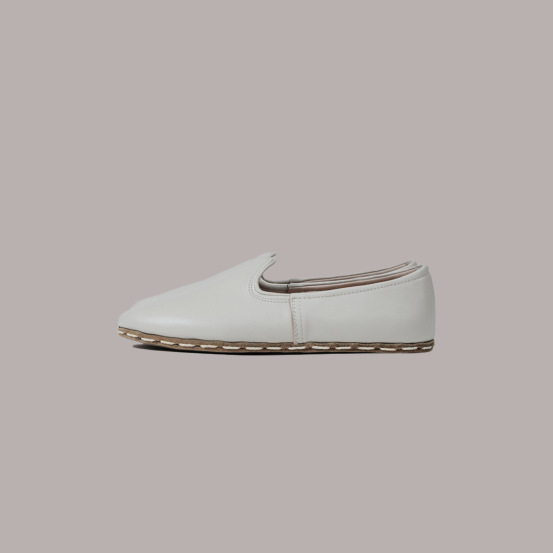 Women Slip-ons Nappa Smooth Cream