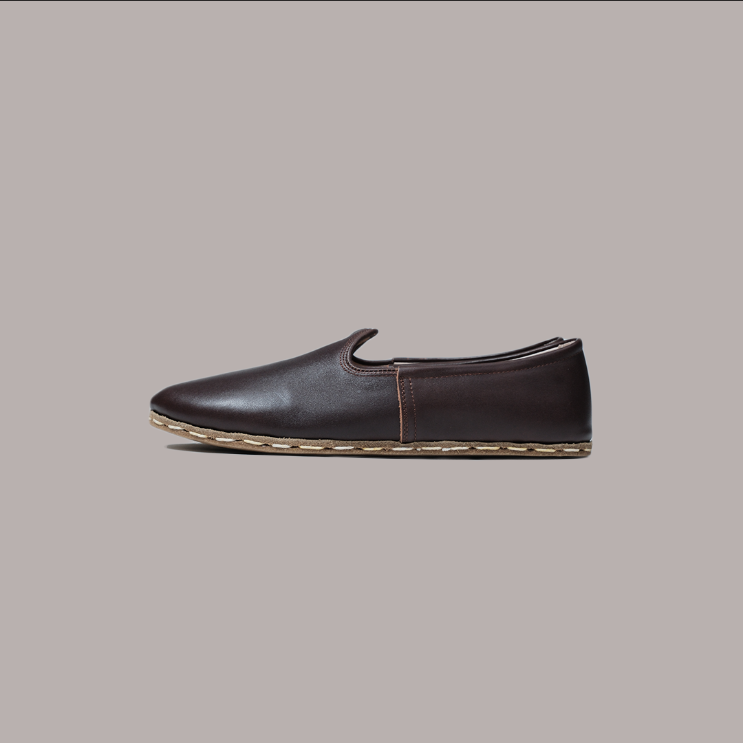 Men Slip-ons	Nappa Smooth Dark Brown