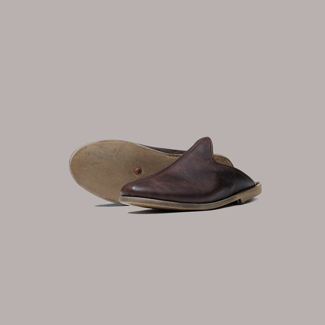 Women Slippers Crazy Brown