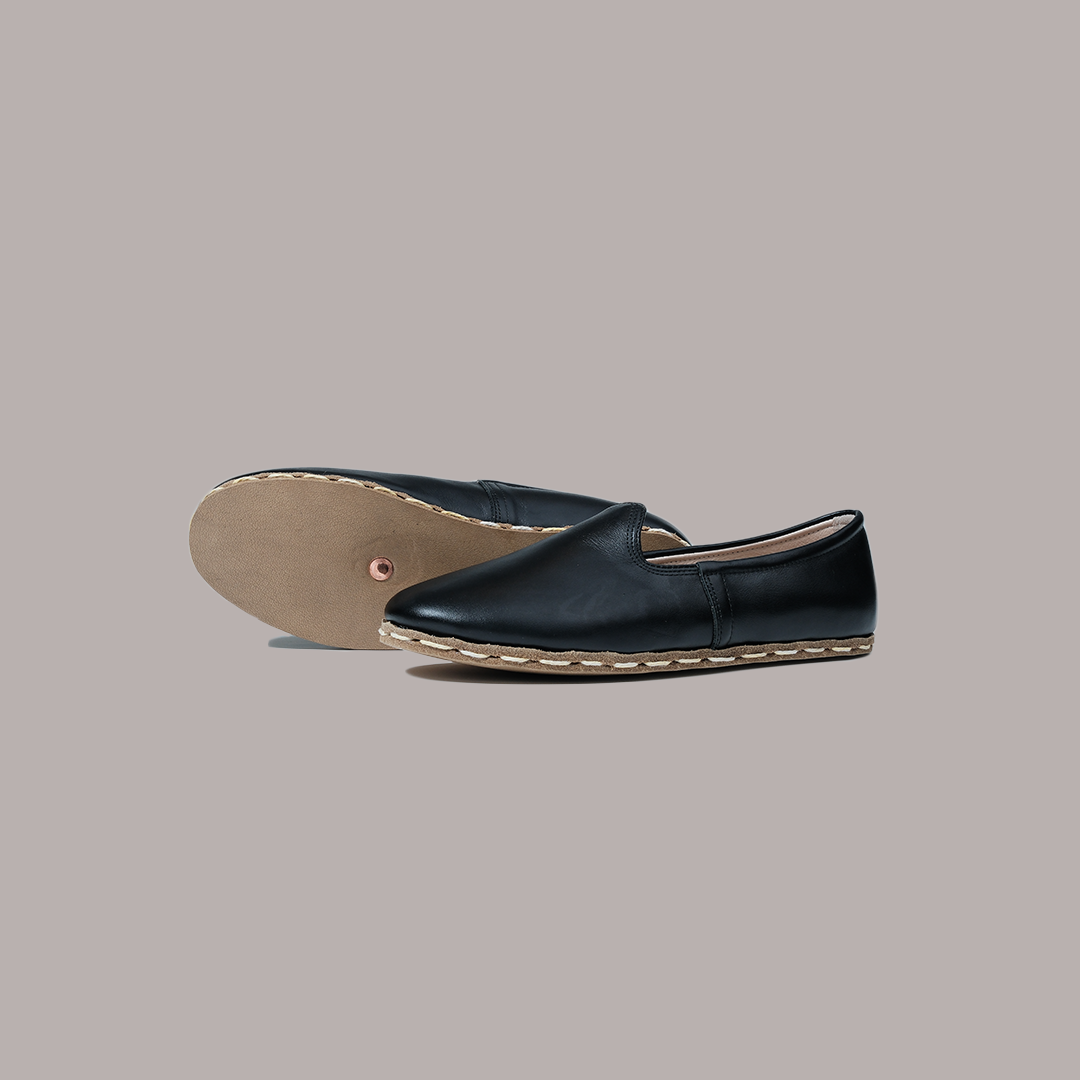 Women Slip-ons Nappa Smooth Black