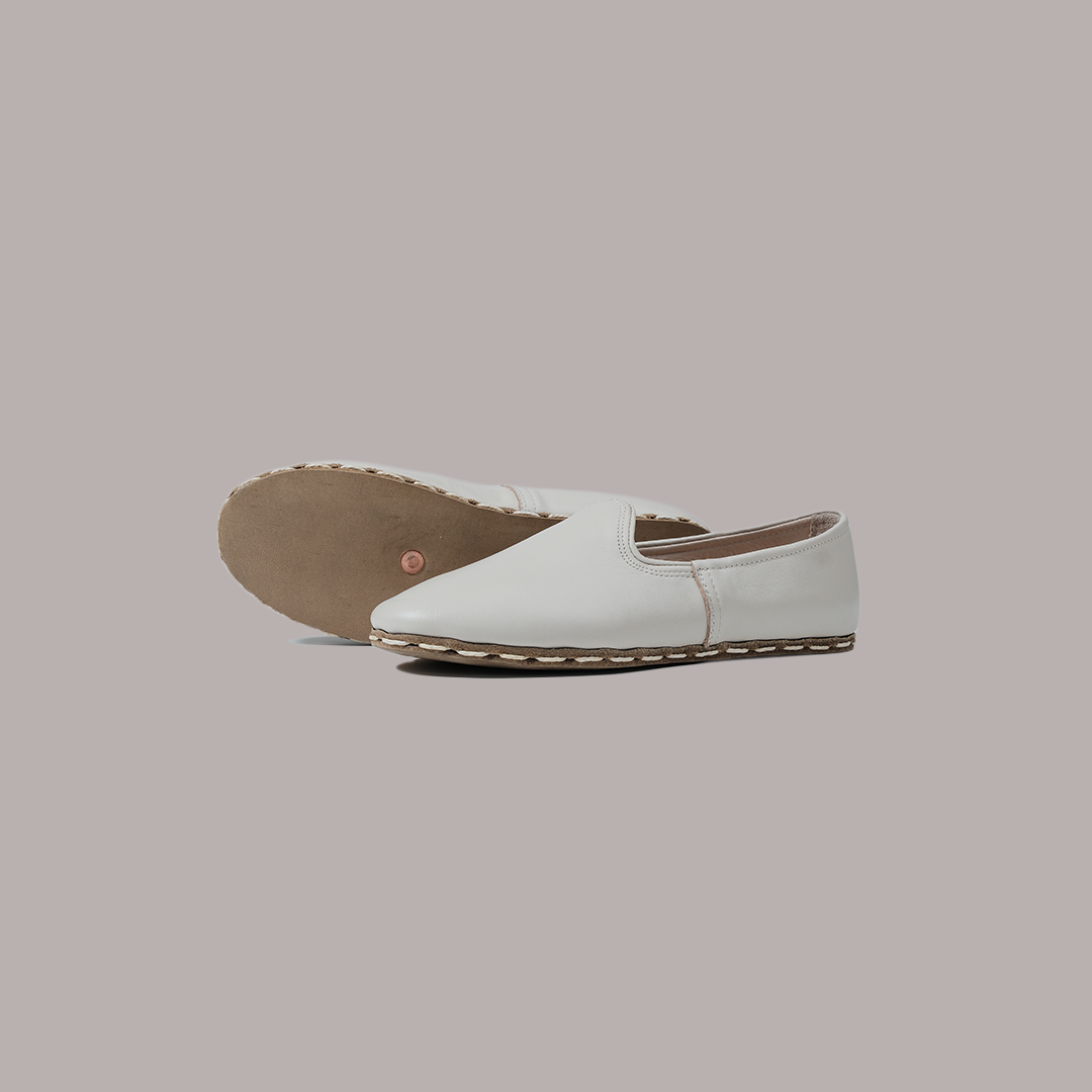 Women Slip-ons Nappa Smooth Cream