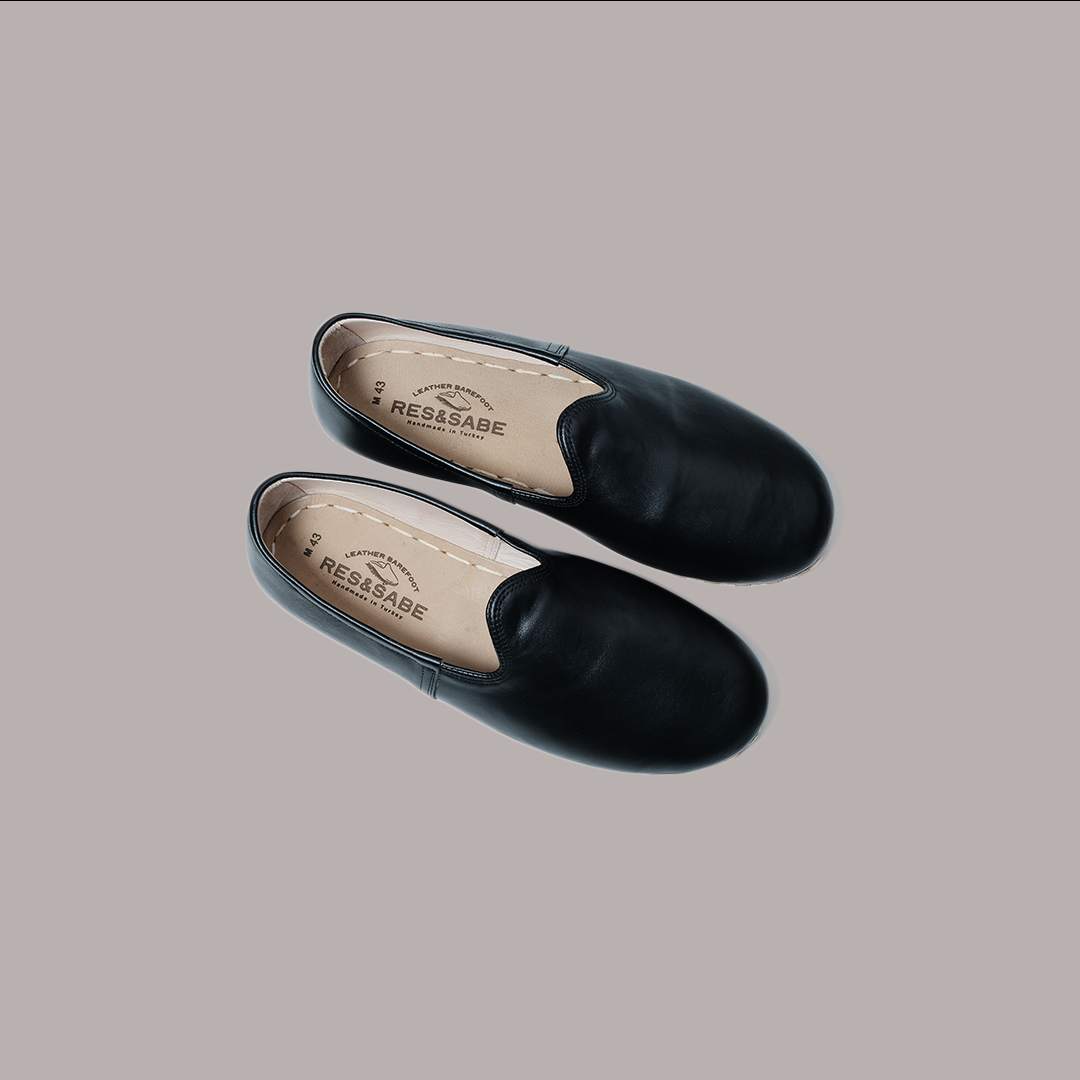 Men Slip-ons	Nappa Smooth Black